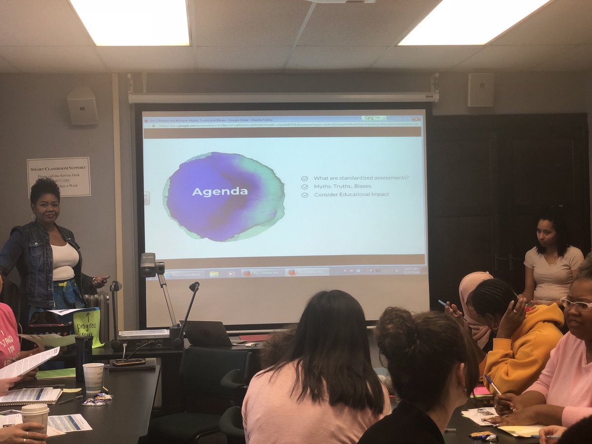 MEJCBOB's tweet photo. Workshop #4: Our Children Are Brilliant! Myths, Truths and Biases about Standardized Assessments #482Conference2018 https://t.co/BUZmFoqQsn