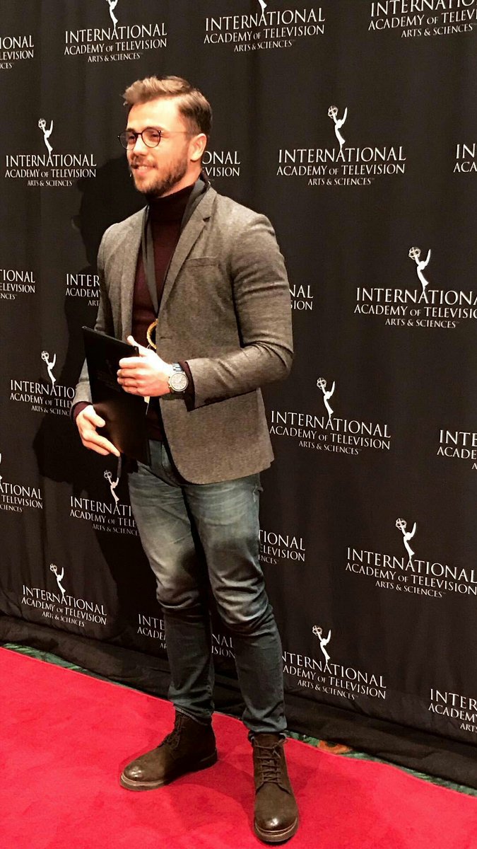Tolga Sarıtaş, #IEmmy için Amerika'da. Kesinlikle hak edilmiş bir adaylık, şans ve başarılar dilerim.