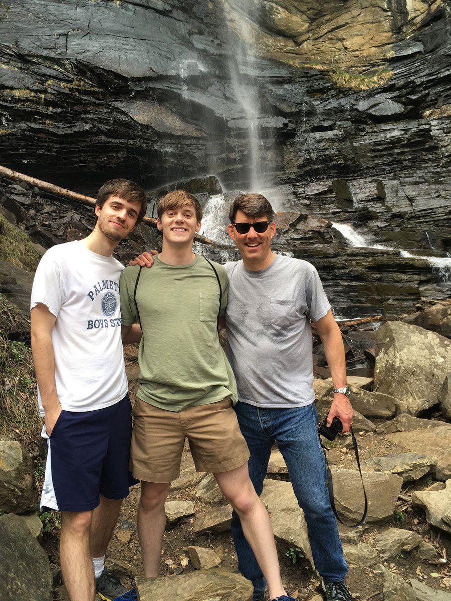 rileyinstitute's tweet photo. It's National #TakeAHikeDay and we're looking back on Fellow in Residence @Jeff_Ball's hike with some #RileyATeam members! https://t.co/z0JZtOltYu