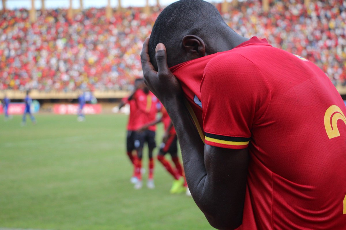 Pato_Official07's tweet photo. So emotional for @KadduPatrick9. We always beloved in you. 

Congratulations @UgandaCranes Upon the #AFCONQ https://t.co/Ynq9DC04Rk