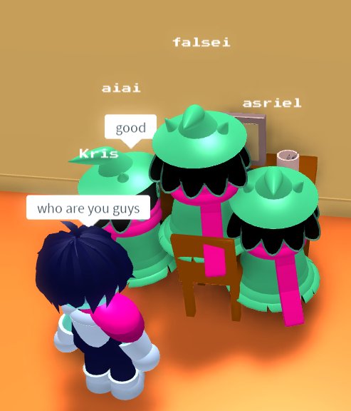 Skl On Twitter Last Night I Went Onto A Deltarune Rp On - deltarune rp roblox