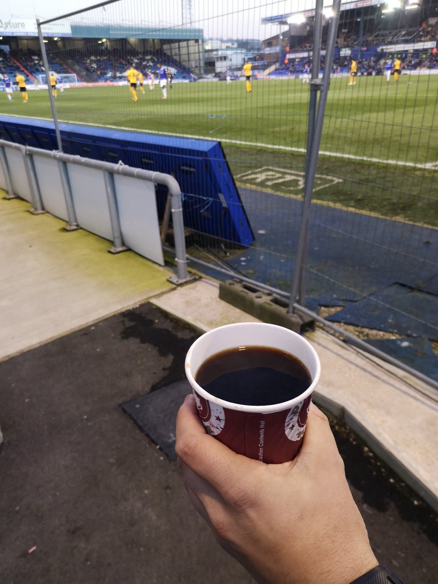 andyfp2007's tweet photo. @IanCheeseman Plenty of Bovril in the North Stand. https://t.co/3CUPNMIKT3