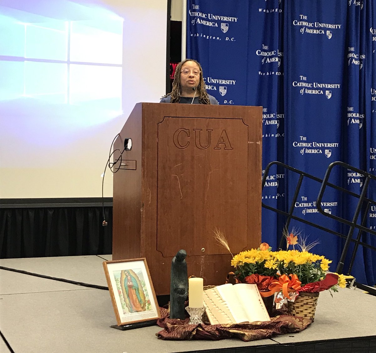 IPLdmv's tweet photo. Am incredibly moving panel on environmental justice at the DC Meeting of Popular Movements, ft. Dr. Sacoby Wilson, @robin173150, @NeBuzzardPoint, and Fr. Jacek of @CCADW. #ActOnClimateDC https://t.co/EvLWi7cSal