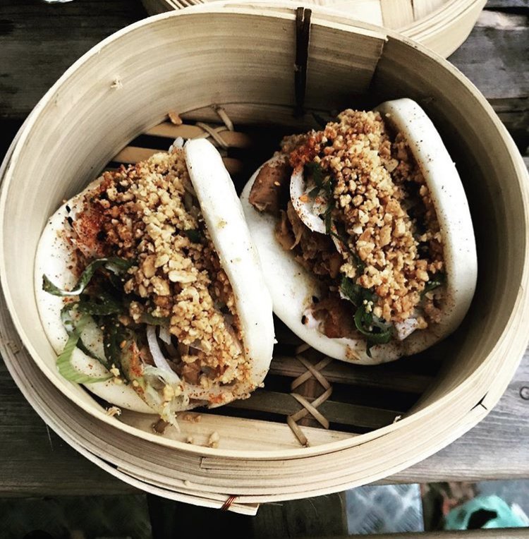 roseandcrownnw5's tweet photo. Bao is NOW!  @foodFproject are cooking up some kind of minor hurricane in our modest garden kitchen right now. #londonpopup #streetfood https://t.co/nWJ8fSgMxn