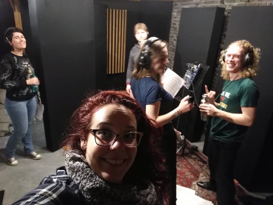 Introducing: the smallest choir in the world. But they do sound big ass awesome!