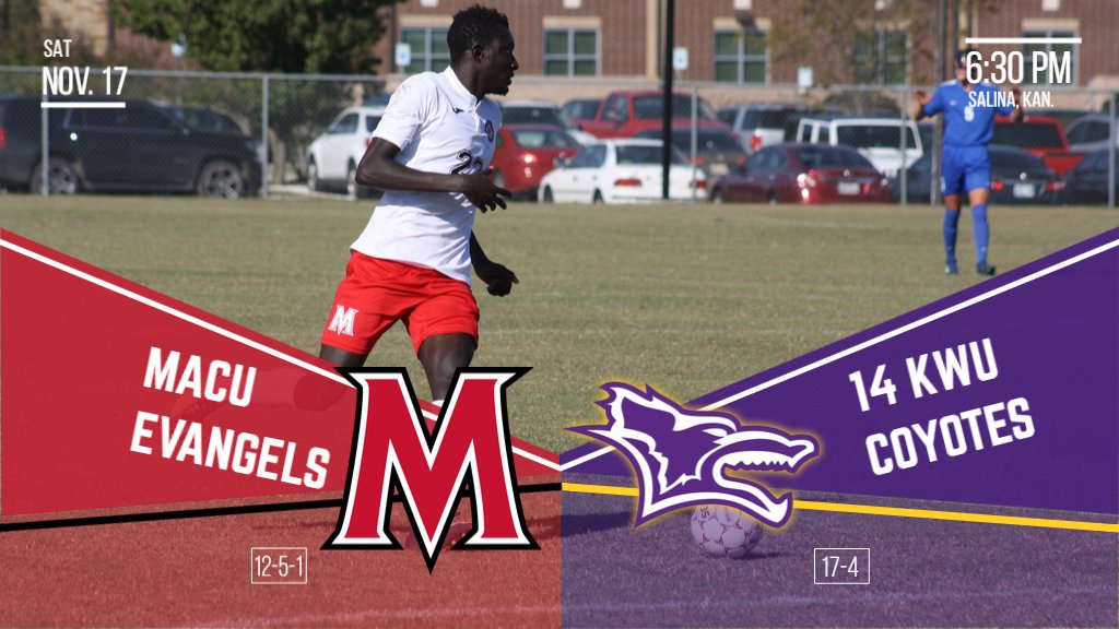 MACUathletics's tweet photo. MSOC: The #MACUMS team plays their 1st ever #NAIAMSoccer tourney match tonight at @kwucoyotes. The video will be produced tonight by @tourbeausports at 6:30 pm!
Live Video: https://t.co/ds5CcYhmq9 (PPV: $9.95)
Live Stats: https://t.co/ZYMA5F6WJV
#MACUProud #1Team #RoadToIrvine https://t.co/fCjWDDSvsQ