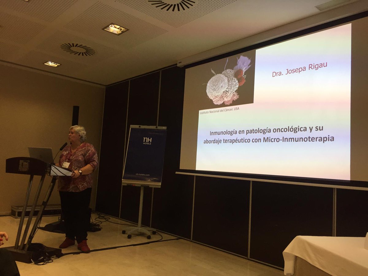 Dra. Josepa Rigau: Inmunidad y cáncer. Trabajando contra el estrés oxidativo y la inflamación #congresoMedicinaIntegrativa #sesmi2018