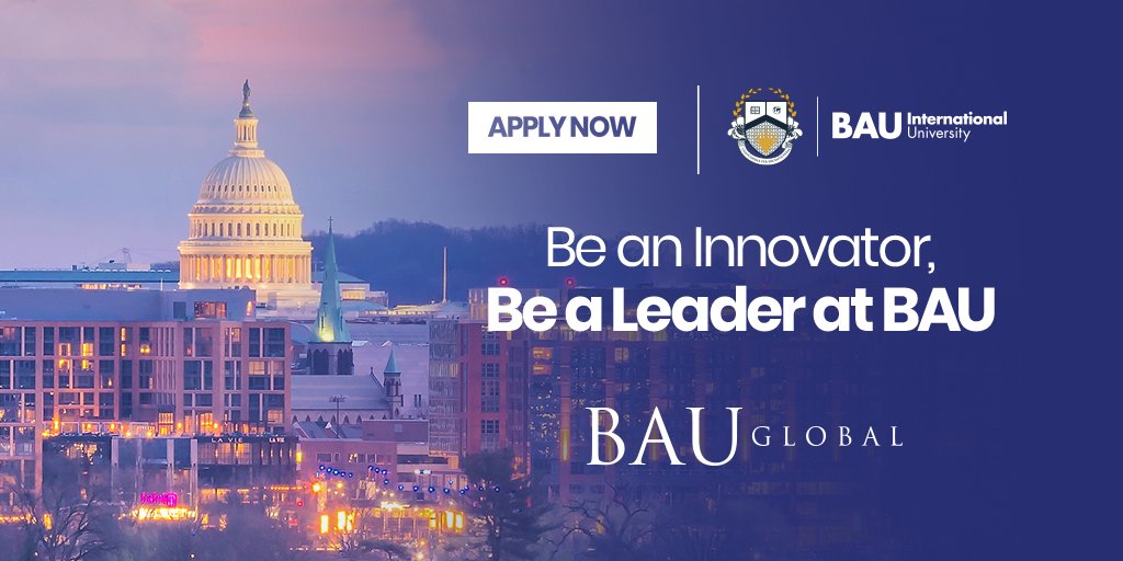 bauglobal's tweet photo. BAU Global Education Network's member BAU International University is now taking applications. For international students, the due date is 1st December and 15th December for domestic students. Apply now and lead a global life in the heart of Washington D.C. https://t.co/deN0o60YwF