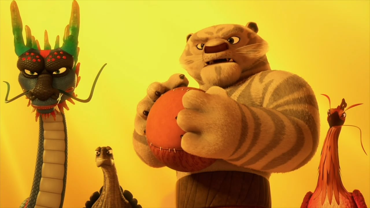 Kung Fu Panda Tigerin KUNG FU PANDA Collectible Figures. Mcdonalds