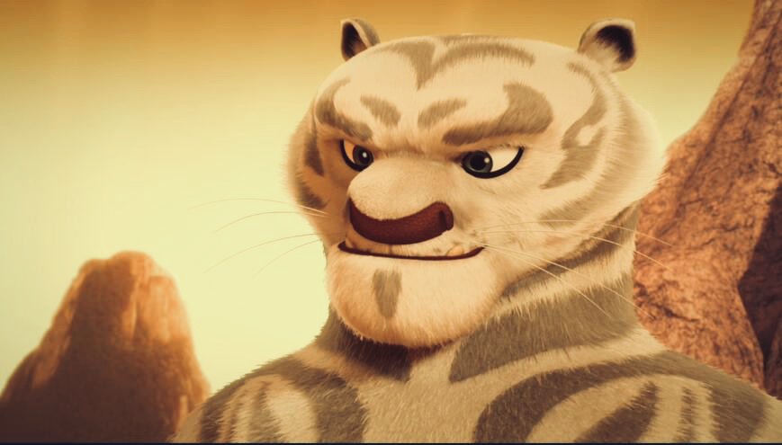 Halu Shon On Twitter White Tiger From Kung Fu Panda The Paws Of Destiny As ...