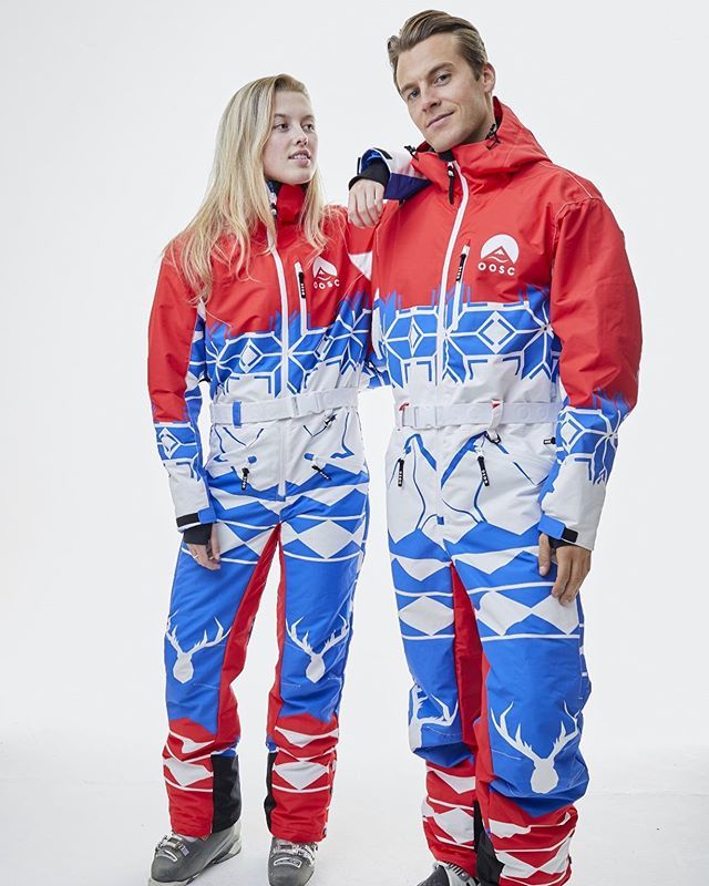 matching ski suits