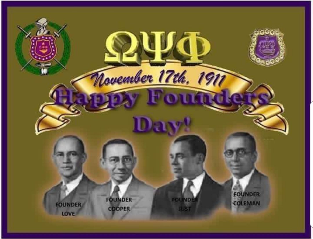 Happy Founder's Day to All the Good Bruhz! F.I.E.T.T.S
