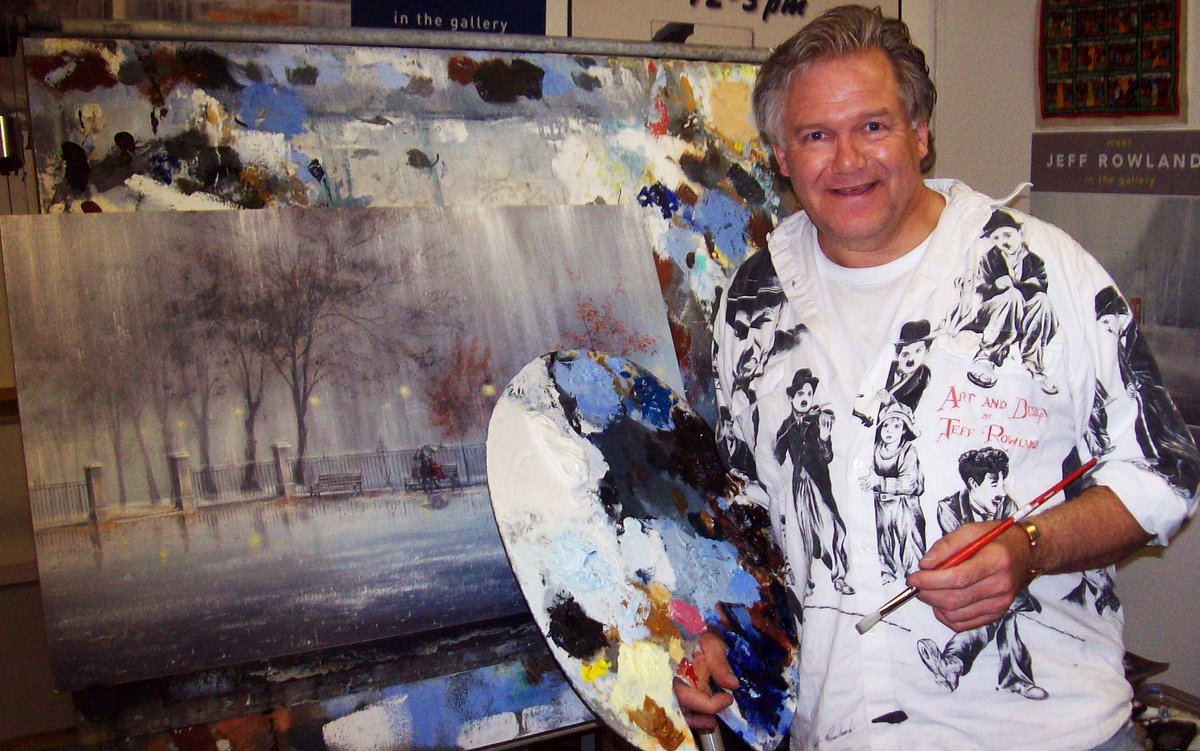 stoswaldsuk's tweet photo. We’re deeply saddened to hear about the death of local artist and friend of St Oswald’s Jeff Rowland. He was a kind, generous and talented man. He will be hugely missed. https://t.co/8OwKTTwBZI