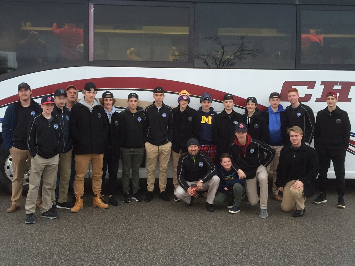 Bowling Green and Nashville bound!  #preds #bridgestoneskate #karaoke #lakers <a href="/hplakers/">Huron-Perth Lakers</a>