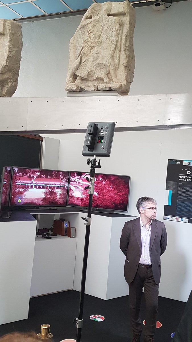 ArcheoVirtuale's tweet photo. #Archeovirtual2018 #BMTA2018 
Intervista di #RAICultura ad @AguPalombini incentrata su Museo e Tecnologia e sullo stato dell'arte del rapporto tra #PatrimonioCulturale e #digitale https://t.co/W1edwm9fCX