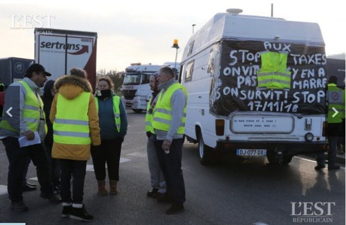 LEstRepVesoul's tweet photo. Une quinzaine de rassemblements de #Giletsjaunes sont en cours en #HauteSaône principalement à #Vesoul, #Lure, #Gray et #SaintSauveur mais aussi à #Gy, #Rioz, #Villersexel, #ValleroisLorioz, #Corbenay, #Melisey, #Champagney, #Héricourt, #ArclèsGray, #Fougerolles et #Pusey. https://t.co/kdcssCYcg0