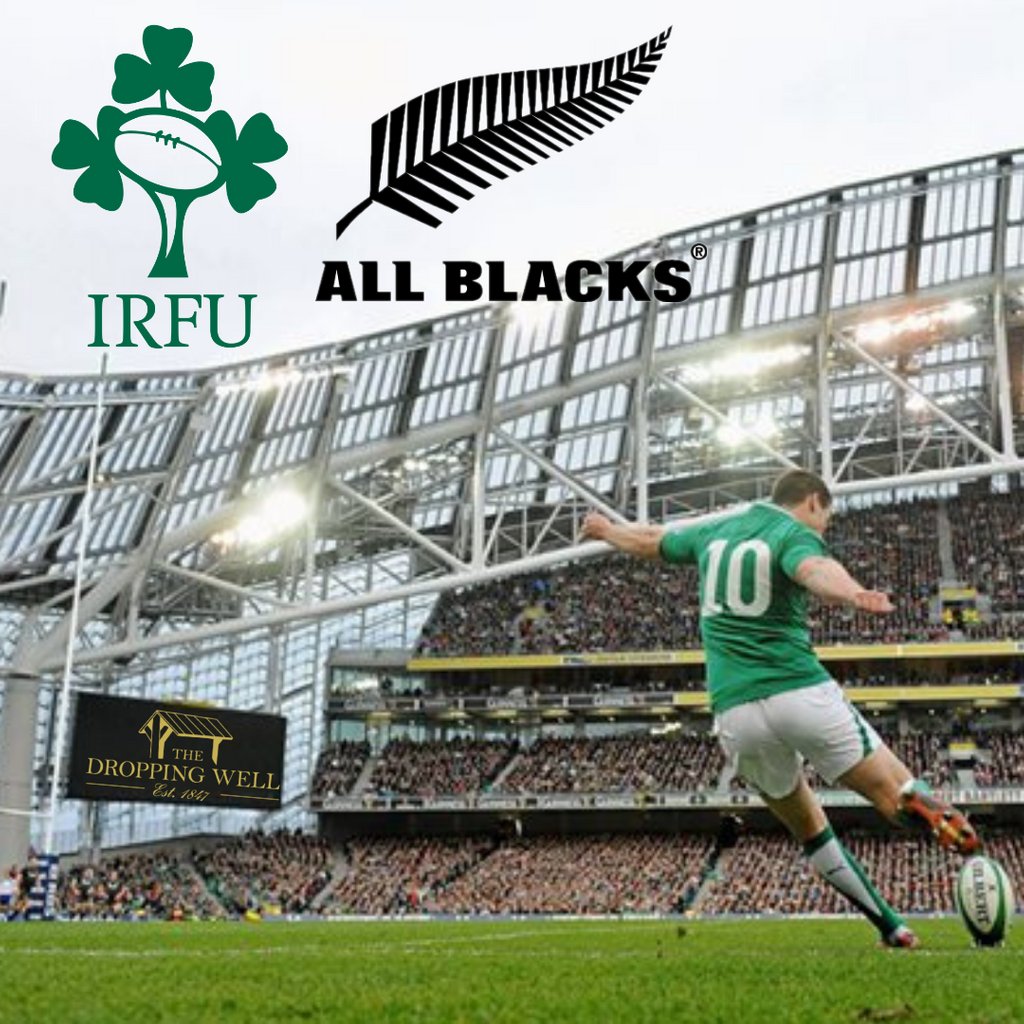 The big day is finally here. Kick off at 7pm. Get down early and cheer on the boys in green ☘️🇮🇪 #COYBIG #RUGBY