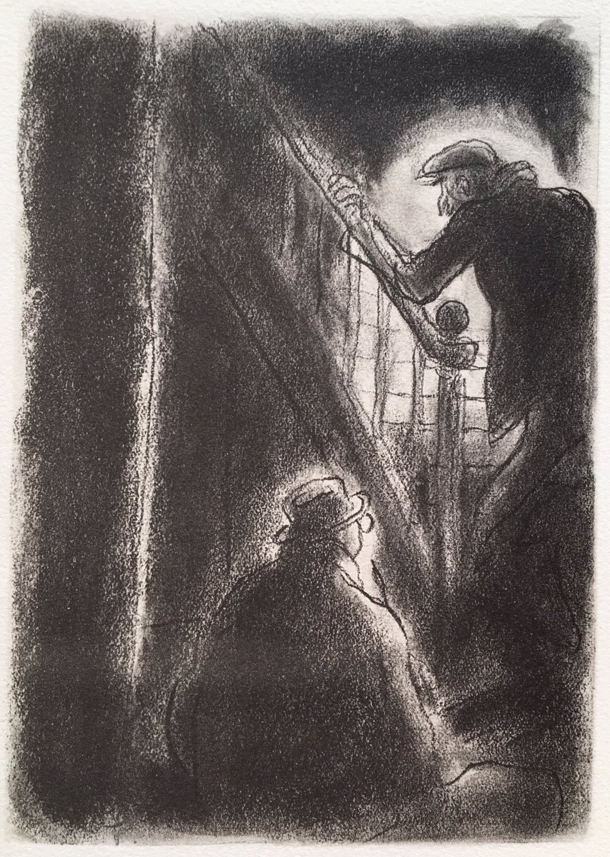 Gus Bofa, illustrations pour « Père Barbançon », de Mac Orlan, 1948 