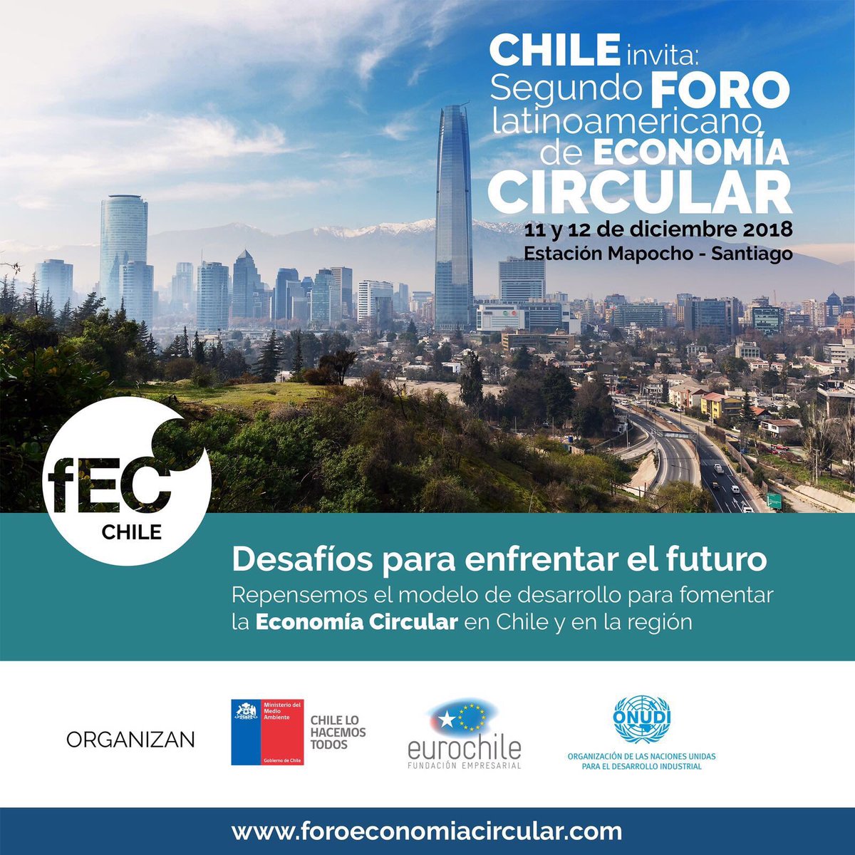 petarostojic's tweet photo. Recomiendo seguir a @fEClatam para enterarte de lo último sobre el 2do Foro de #EconomíaCircular de Latinoamérica #fECChile 🇨🇱 — Inscríbete 🆓 GRATIS 🆓 en https://t.co/fnsSrQuj8Q https://t.co/JpwFADQztB