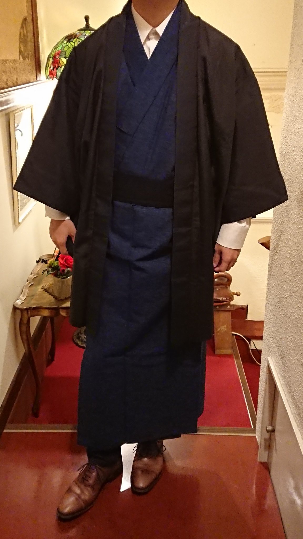 ことこ در توییتر 本日のコーディネート メンズまとめて アンティーク着物 Japan Kimono 大正浪漫 大正ロマン 今日の着物 着物 ことコーデ