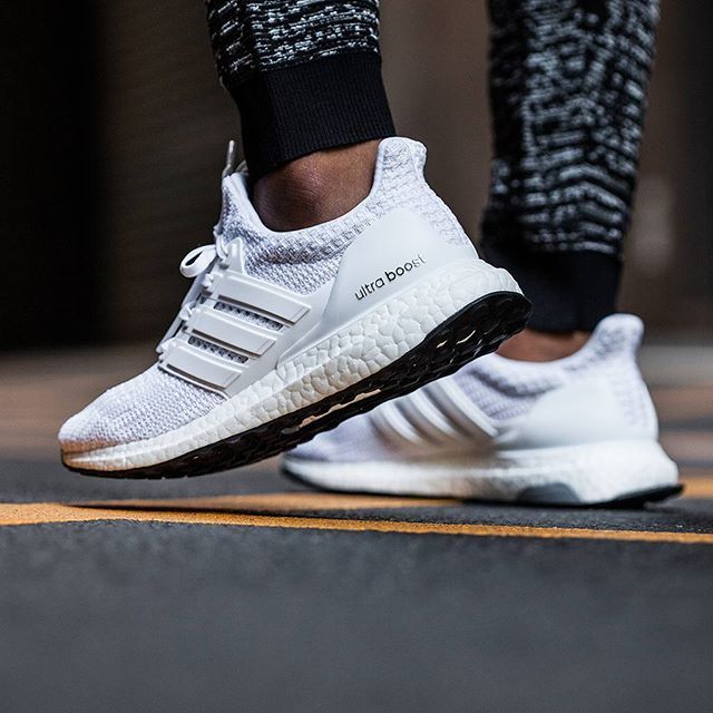 ultra boost triple white outfit
