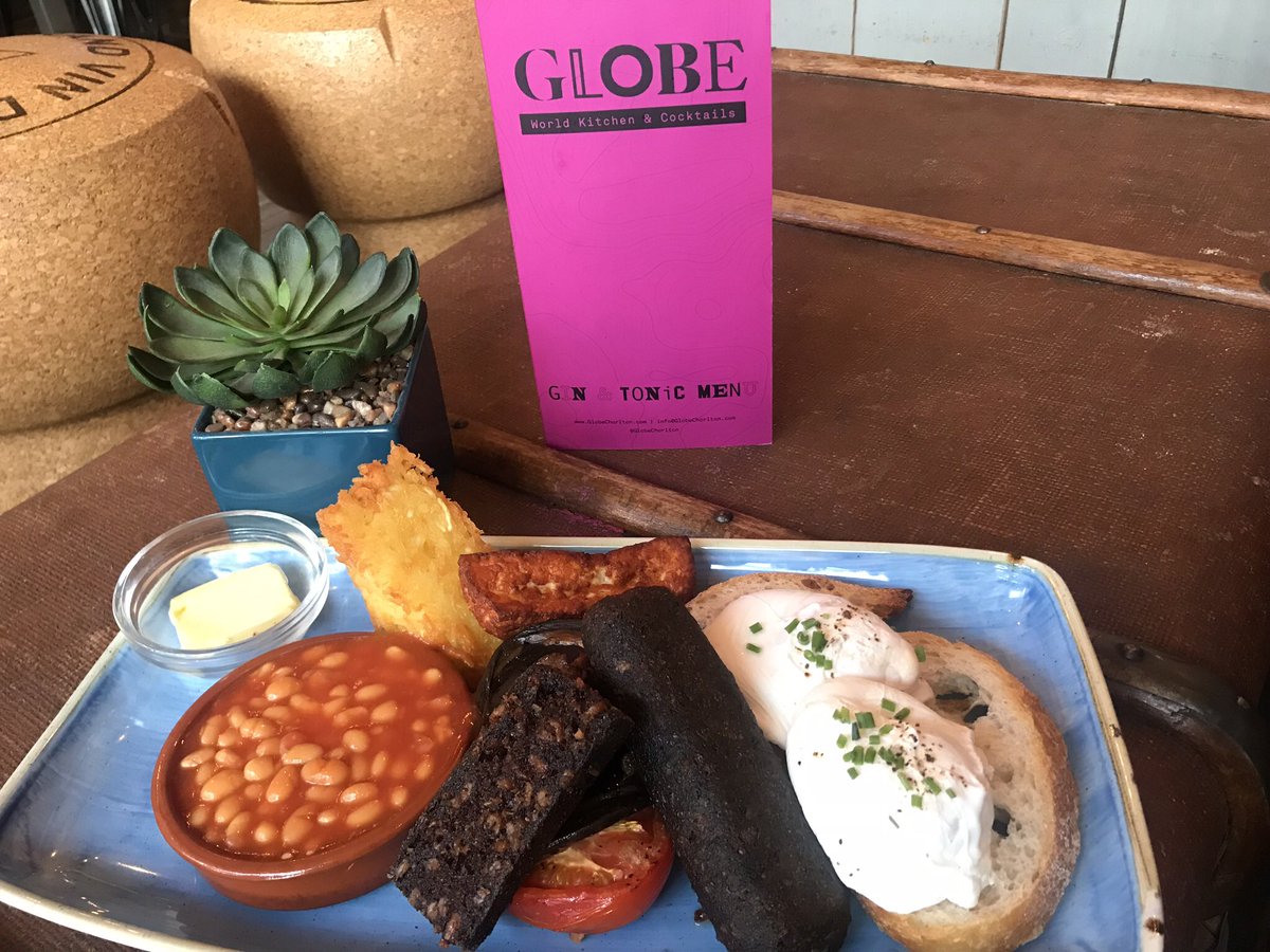 GlobeChorlton's tweet photo. @_makersmarket In Chorlton? Come get our lovely breakfast 🍳 #veggiebreakfast #veganbreakfast #englishbreakfast #supportindependents #supportgaybusiness #Chorlton #MCR https://t.co/cBRXuymhvg
