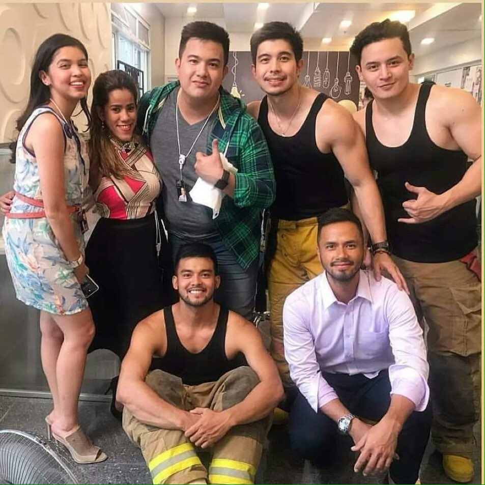 Hintay nanaman uli ng sabado thanks sa cast and crew <a href="/mainedcm/">Maine Mendoza</a> #DADDYSGURLonFire