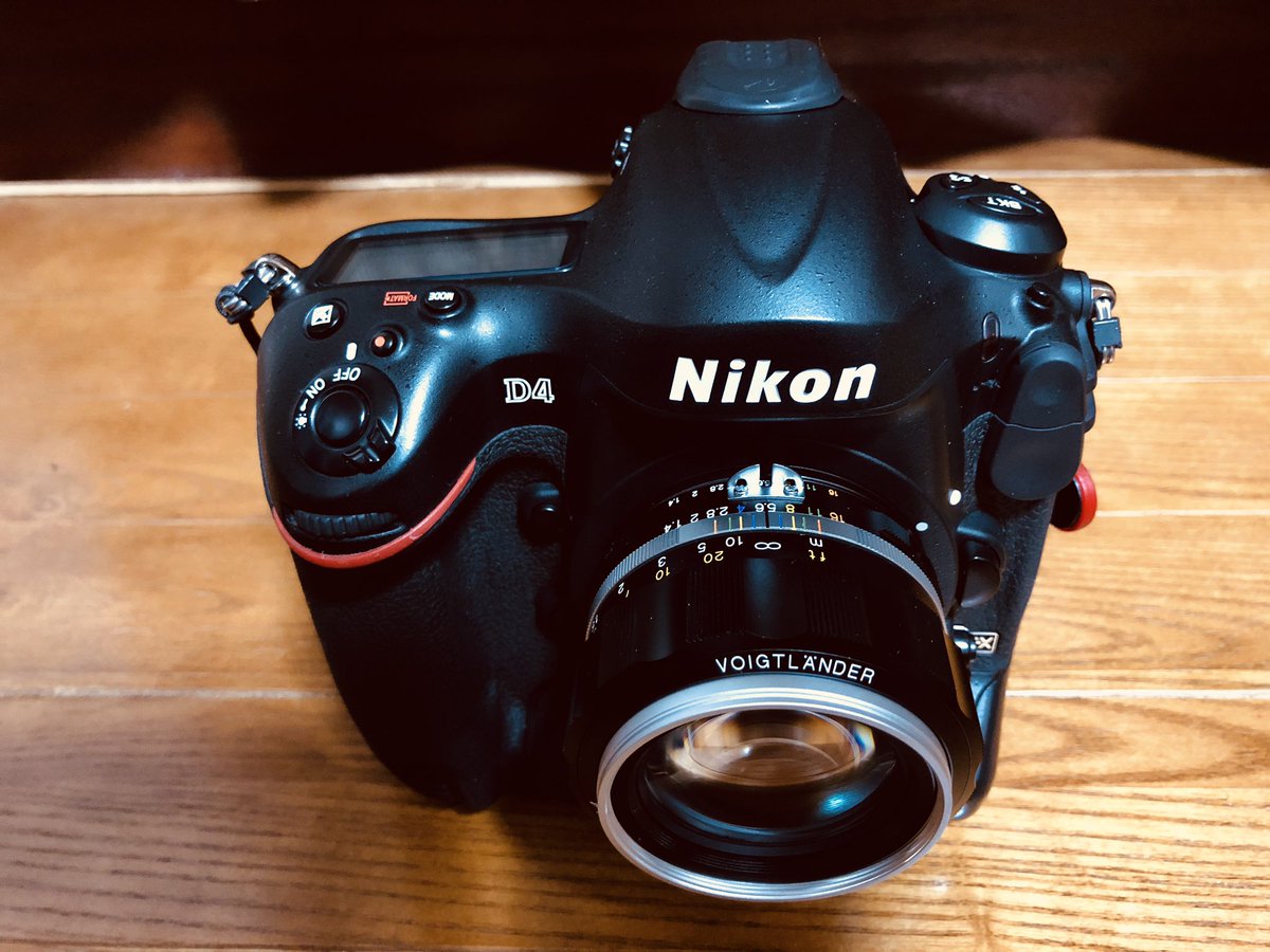 Makoto F Voigtlander Nokton 58mm F1 4 Sl Ii S 58mm 以外と使いやすいよ Voigtlander Nikond4