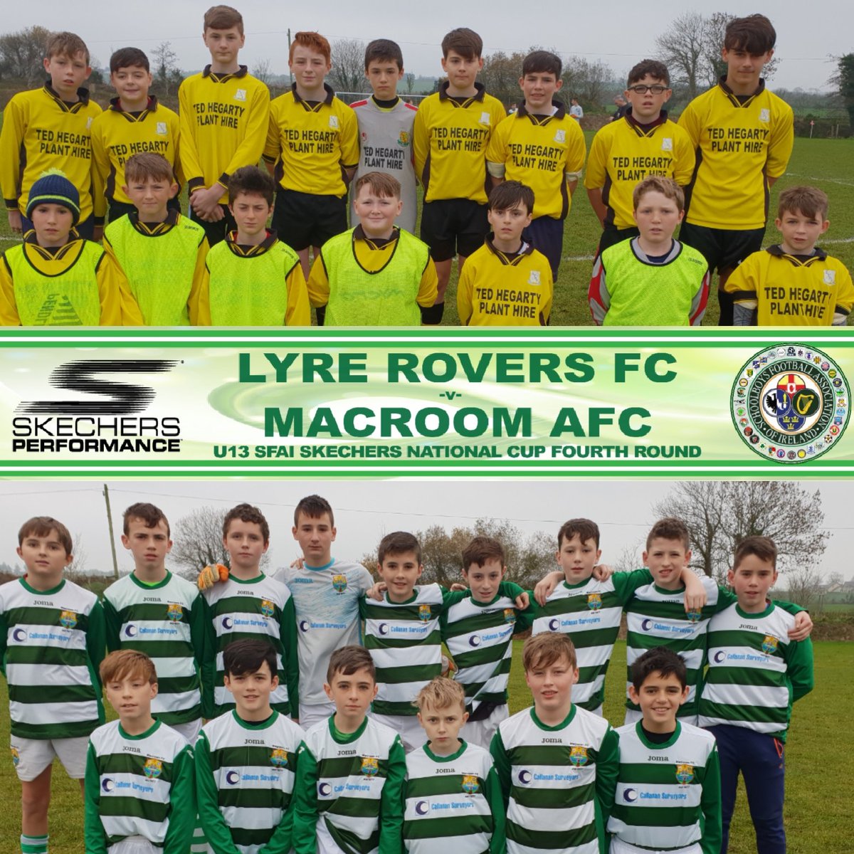 SFAI (@sfaireland) on Twitter photo Lyre Rovers FC will be in the pot for the last 32 draw of the SFAI Skechers National Cup after they overcame a very good Macroom A.F.C side today - 🎥 Video highlights to follow ⚽️
<a href="/wcsl/">Warning Corp</a> @SkechersGOie Lyre Rovers FC will be in the pot for the last 32 draw of the SFAI Skechers National Cup after they overcame a very good Macroom A.F.C side today - 🎥 Video highlights to follow ⚽️
<a href="/wcsl/">Warning Corp</a> @SkechersGOie