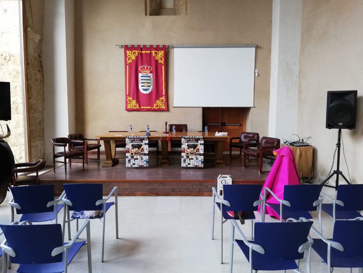 Todo preparado para esta tarde