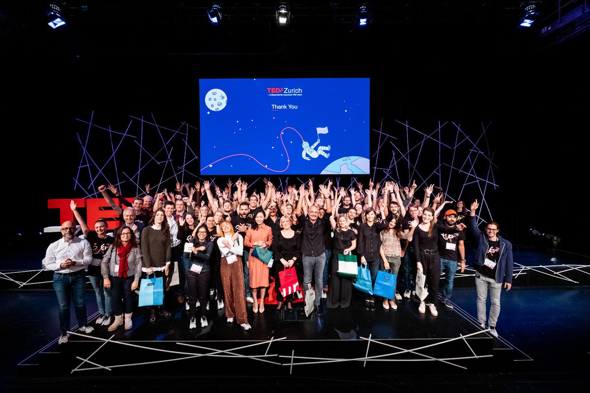 TEDxZurich's tweet photo. Thank you to the volunteers for their work during the day, TEDxZurich team for all the work they put in throughout the year, the speakers for all their incredible talks and the audience for being so wonderful!

Be mindful, play and connect!

#ConnectionZurich2018 #tedxzurich https://t.co/ILKM4WUdTA