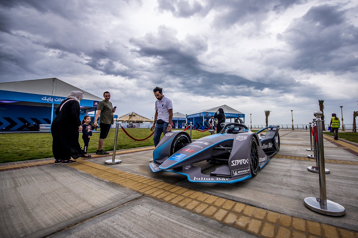 arabnews's tweet photo. After a successful run in #Khobar last week, Road to Ad Diriyah, a racing-themed entertainment event, is set to visit #Jeddah as the country gears up for all-electric street car-racing activities in December #FormulaE https://t.co/npaytNKuDX https://t.co/RLl2EWjEQQ
