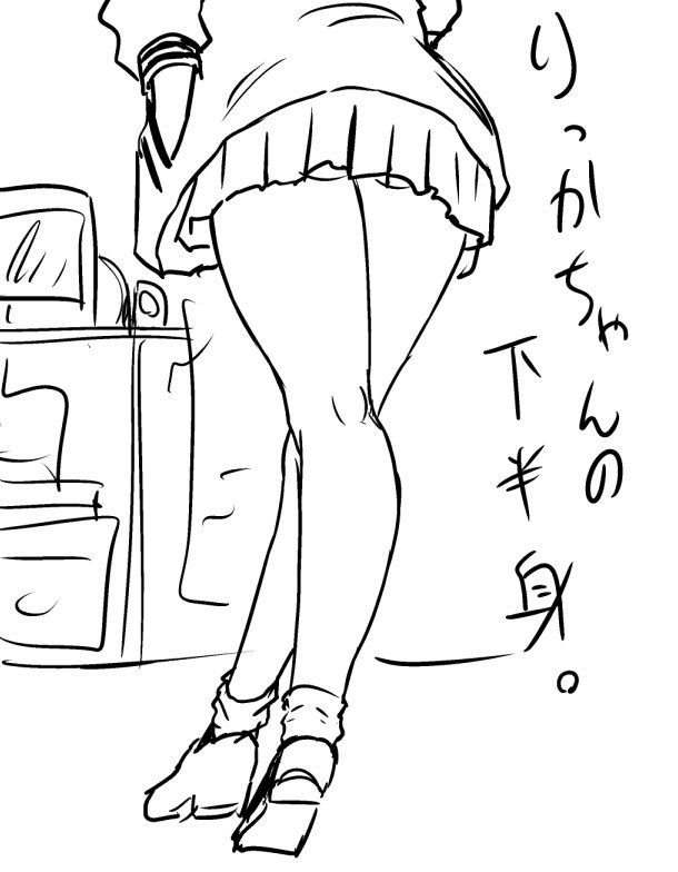 今日は放送でリクエストを受けたものを知らないものでも10分くらいで描くぞ!というリハビリやりました!その成果① 