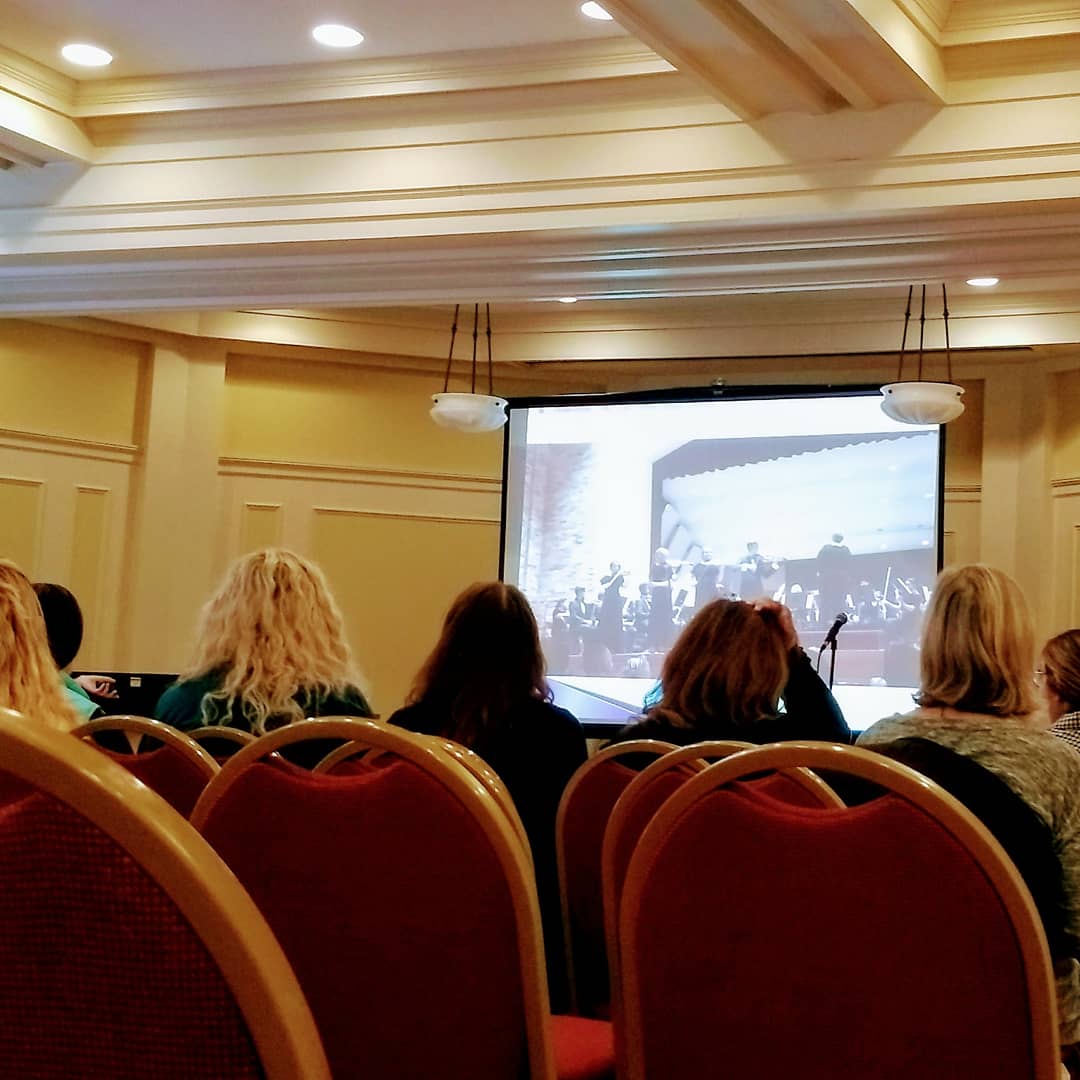 Fantastic session yesterday by Dr. Susan Harvey of Midwestern State University - 'Thinking With Your Ears: Strategies to Engage Student Creativity.'

#VMEA2018 #VMEA #orchestradirector #orchestrateacher #musicteacher #musiceducator #musiceducation #musiclearning