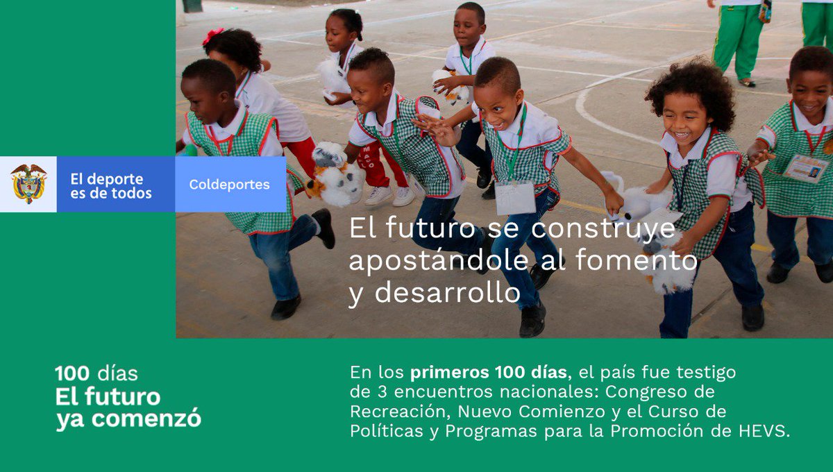 HEVSColdeportes's tweet photo. #FelizSábado
#ElFuturoYaComenzó con el fomento y desarrollo del país 🇨🇴. En los #Primeros100Días realizamos nuestro VII Curso de Políticas y Programas para la Promoción de Hábitos y Estilos de Vida Saludable.

#10AñosHEVS https://t.co/rF1dXKotm8