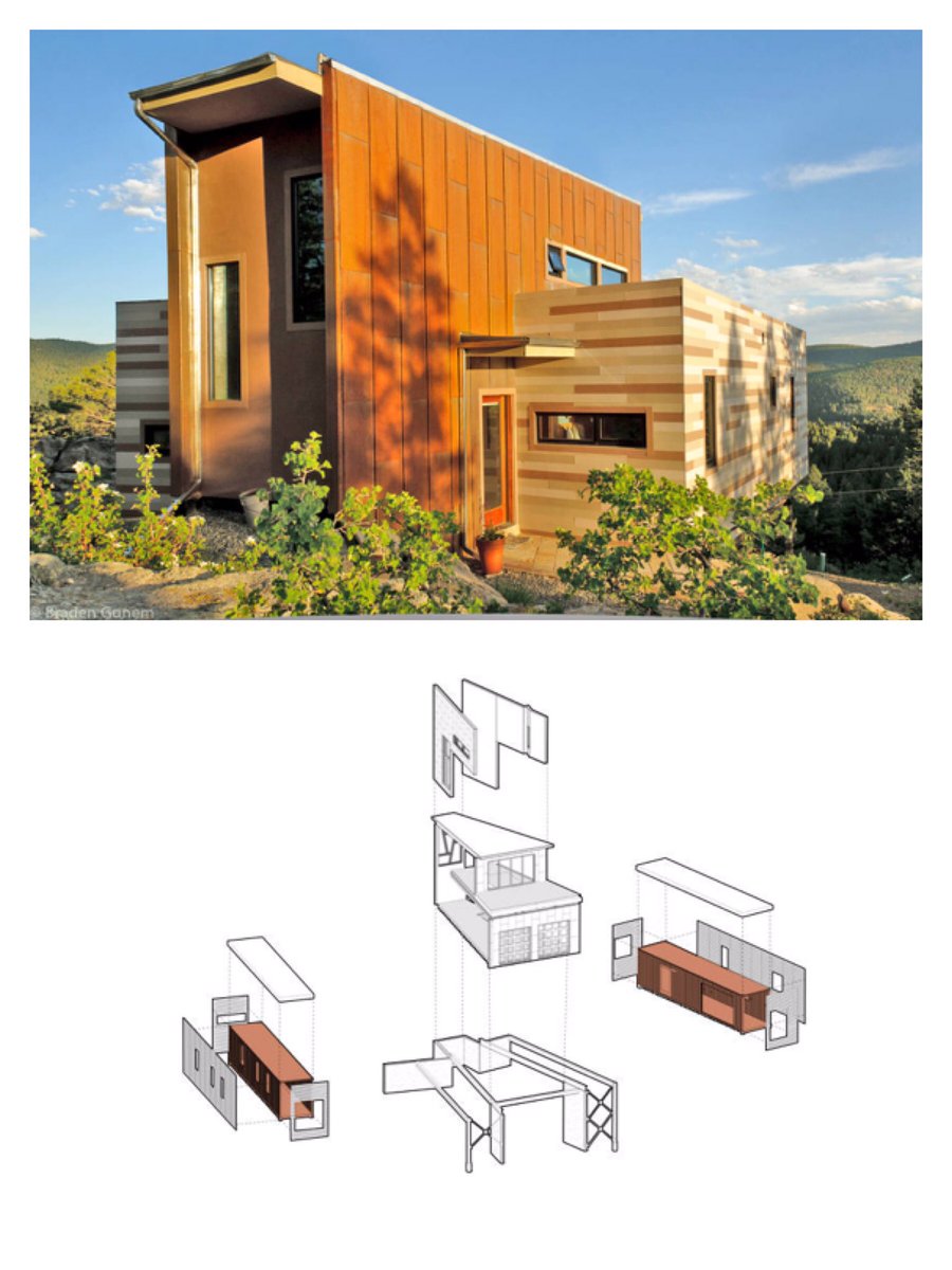 prefabsmallhome's tweet photo. Shipping #ContainerHouse, Nederland, #Colorado by Tomecek Studio Architecture | #Photography by Braden Gunem https://t.co/6tsIEM0KA7