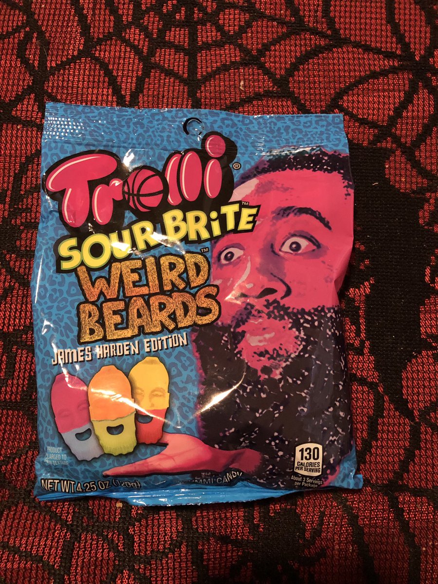 beardedbar's tweet photo. When your #beard gets #hungry you need to feed it some mini beards to help it grow 🤘#beardedbartender #beards #beardgang #beardnation #guyswithtattoos #guyswithbeards #beardlife #beardandtattoos #rockabilly #jamesharden #trolli #gummies #whiskey #whisky @trolli_usa @jharden13 https://t.co/Dj39d4968B