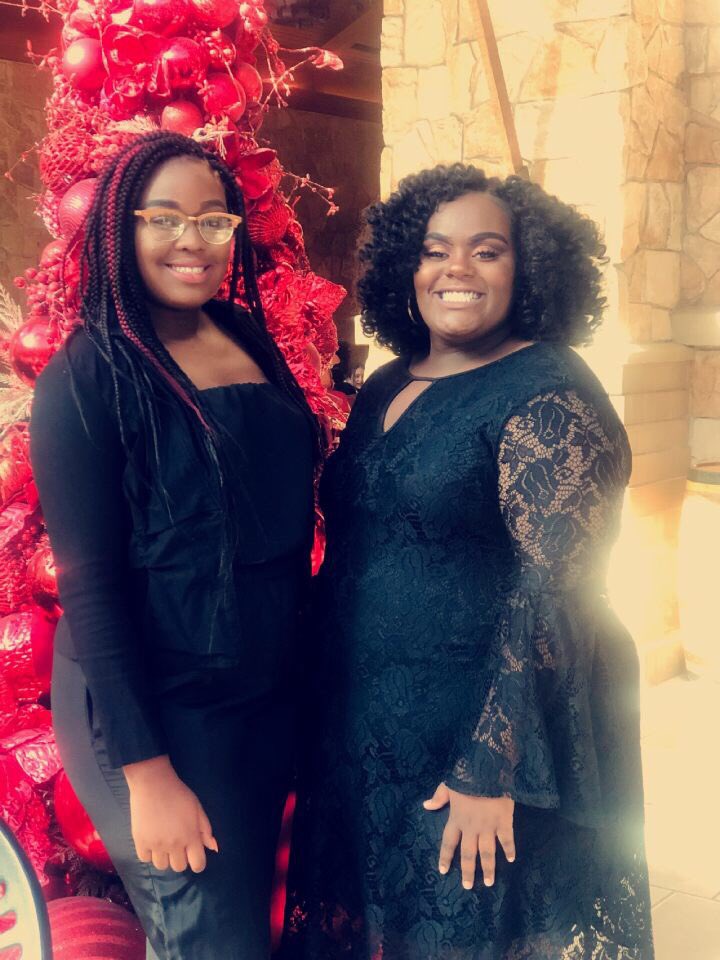 EvermanTheatre's tweet photo. So proud of Denajah Woodson &amp; Anaya Harris!  They are going to Nationals!  They advanced at the state contest in the Duet Musical Theatre competition! This little is District representing!!! #TexasThespians #ttsf2018 #evermantheatre @EvermanJCBHigh  @Mr_Miller1911 https://t.co/NS31RfTeui