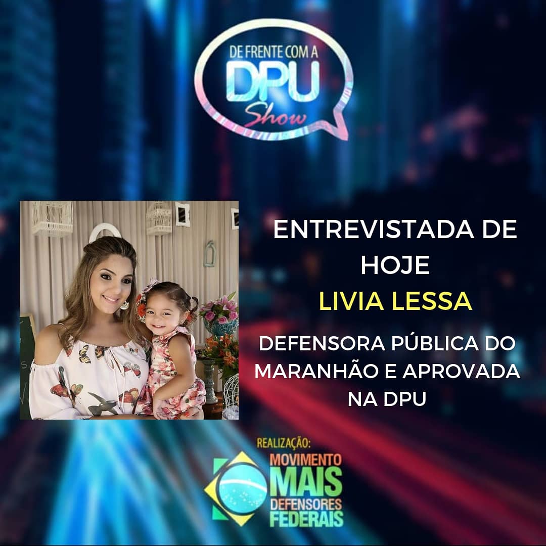 maisdefensoresf's tweet photo. Atenção galera que estuda pra #DPU e #DPEMA! No #DeFrenteComADPU de hoje, Livia, aprovada em ambos os concursos, nos conta sua trajetória de estudos. Confira: https://t.co/A0pDUKtVoK https://t.co/GWhfCpGGSQ