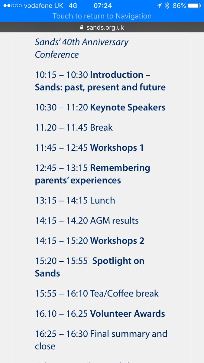 midwifeMaryLyn's tweet photo. #SandsConference #Sands40 https://t.co/ssAO3OGpUz