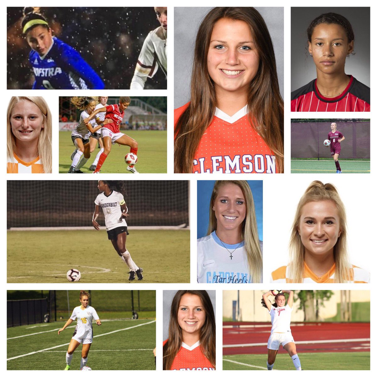 Alums who made it to the NCAA tournament this year: 

Nia Dorsey (Vandy), Emily Dunn (Radford), Lily Stavisky (Hofstra), Bridgette Andrzejewski (UNC), Kia Rankin (NC State), Sarah Osborne (Clemson), Abbey Burdette (TN), Gaby Vincent (Louisville), Anna Bialczak (TN).