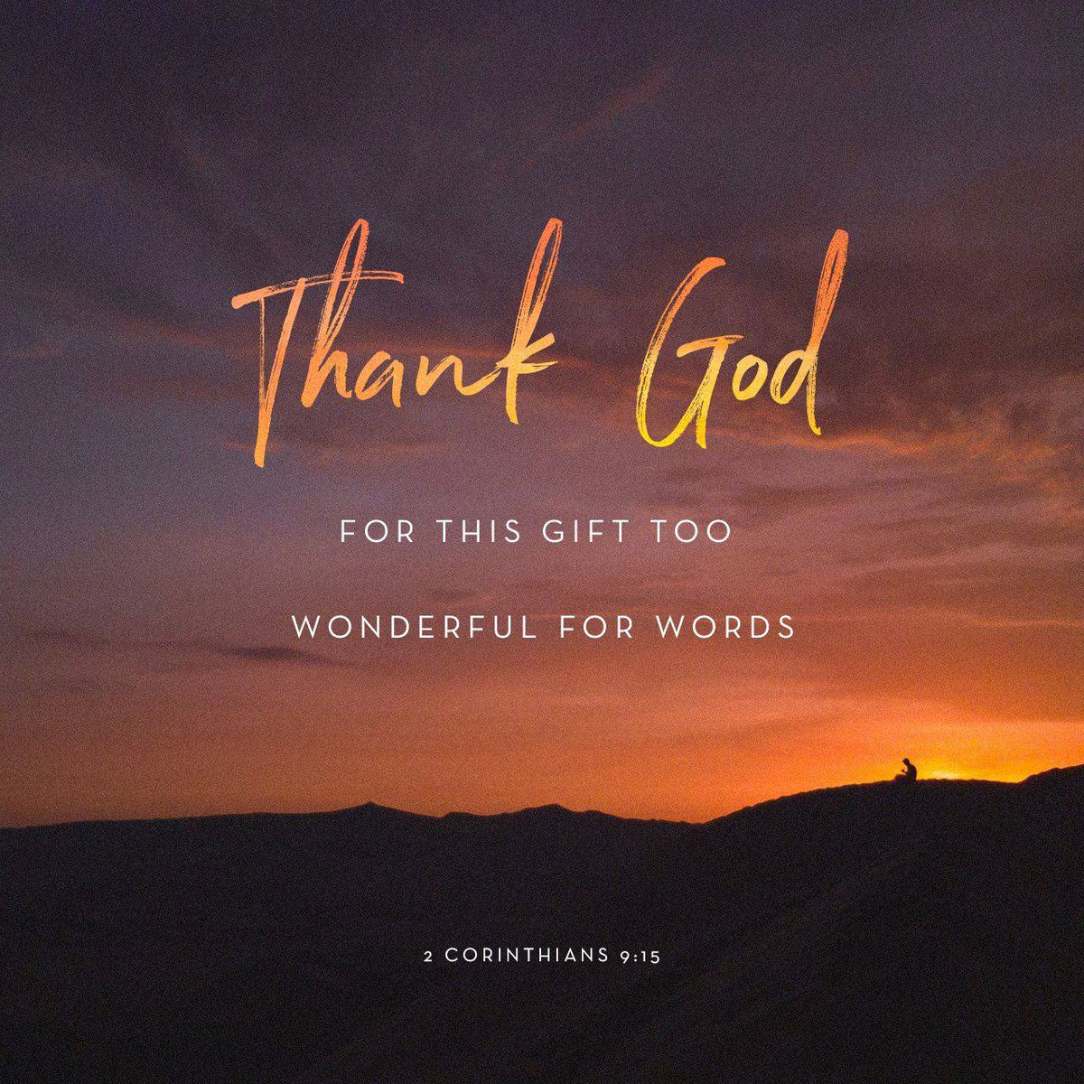 AFAMansfield's tweet image. Thanks be unto God for his unspeakable gift.

#2Corinthians9:15 #KJV 
#VerseoftheDay #afaLive1 
AFAlive.com