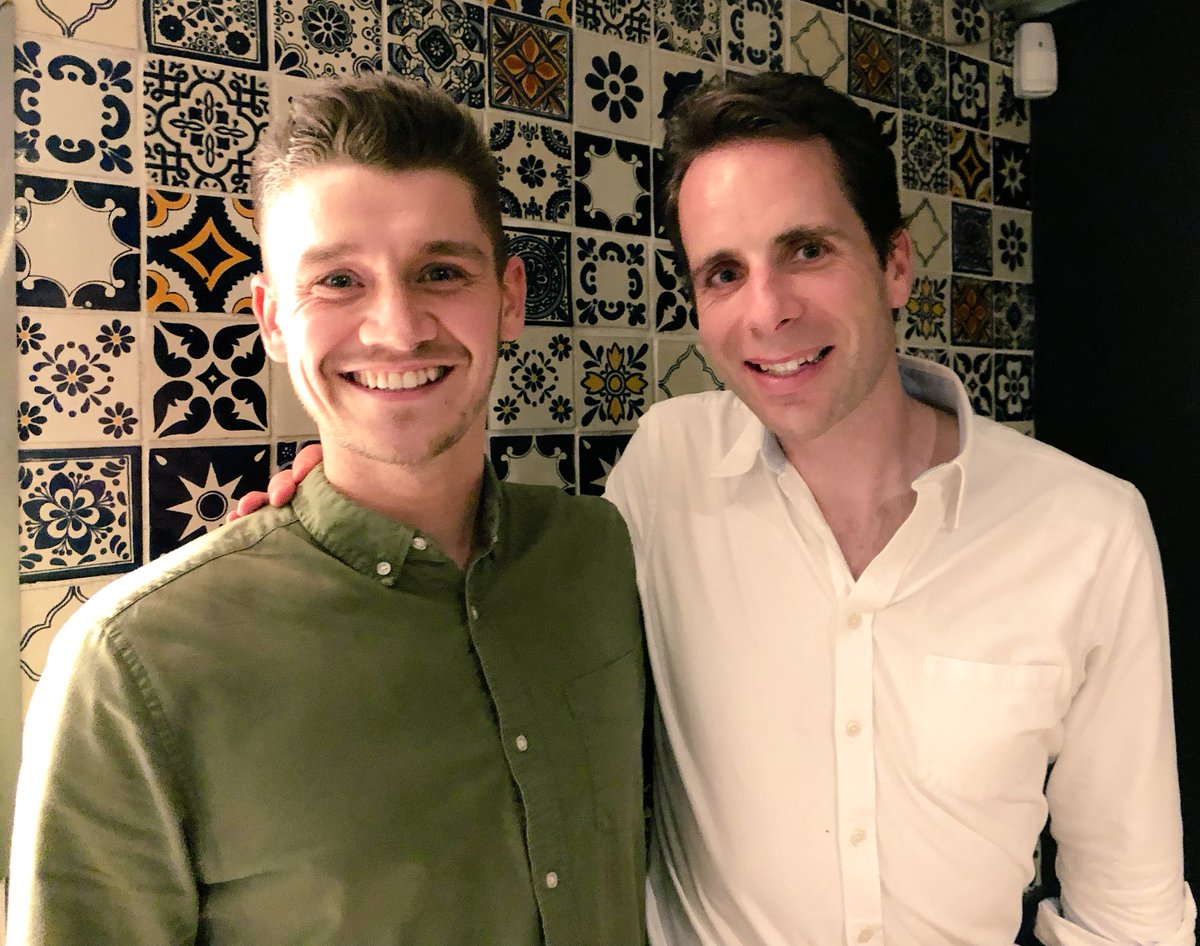 MrMarkBeaumont's tweet photo. Dinner at @elcartelmexican last night in #Edinburgh and met the manger, John Whybrow, one half of @thetandemmen - @GWR for the fastest tandem cycle around the World! 🌎 chapeau 👍🏻 https://t.co/090yW8jHop