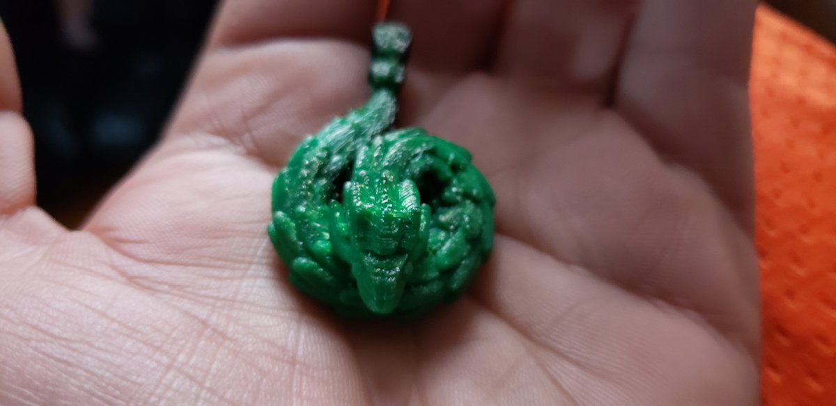 SpatialD3D's tweet photo. #Quetzalcoatl keychain #PrintEverything #Ender3 https://t.co/p0myn2IrEC