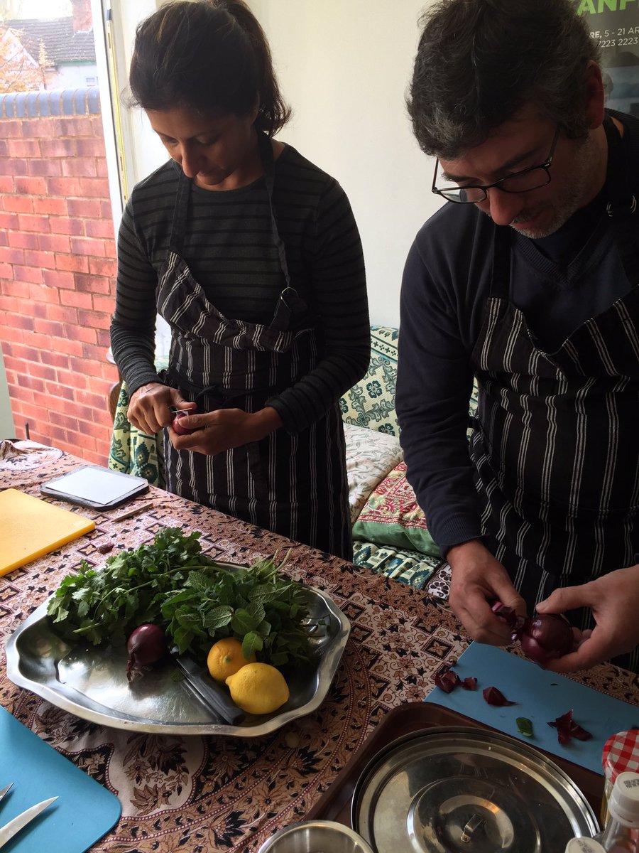 candypass's tweet image. Loved learning the art of the Biryani with fellow foodies under the tutelage of @AdvWithFood - I may not recreate one in all its glory but I’m gonna give it a darn good try