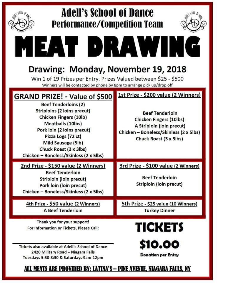 Tickets are available at the studio until 1!