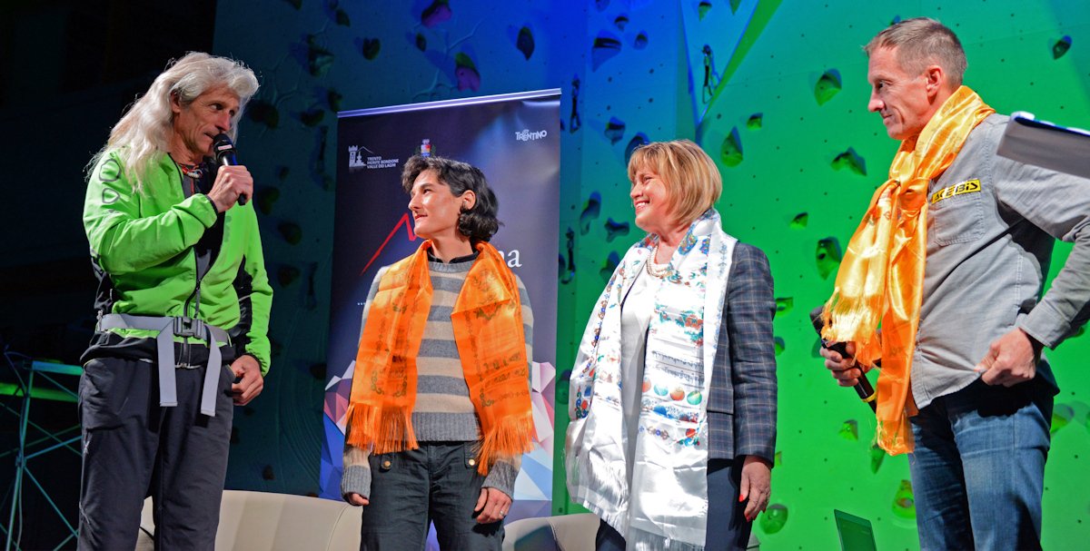 PegasoMedia_srl's tweet photo. #Comunicato Ieri sera a «Mese Montagna» Elisabeth Revol e Denis Urubko hanno  rivissuto virtualmente insieme la drammatica avventura  sul Nanga Parbat del gennaio scorso @AptTrento https://t.co/w225xX0Rfl https://t.co/q46f1UKivl