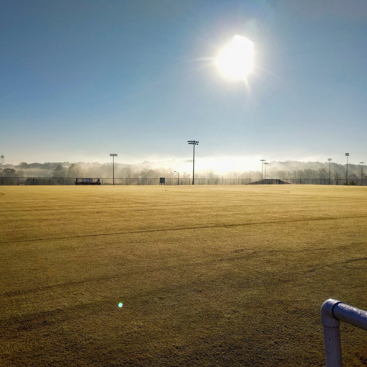 WestGeorgiaBand's tweet photo. It's a gorgeous gameday morning here at University Stadium! Kickoff is at noon: come support our Wolves and #TSTLTS for some playoff football!!! #goWolves #UWGband https://t.co/lbJLxL5s0R