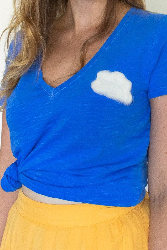 TweetMyCraft's tweet image. Easy Needle Felted Cloud Shirt buff.ly/2qzg1R8