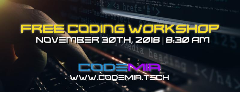 Carmenlrealtor's tweet photo. Have you seen our latest news? CodeMIA is introducing it's First Free Workshop! Join us and learn what is coding today! Don't miss out! @CodeMIA2 #code #CodeNewbie #coding #workshop #workshops #codinglife #HowTo #codeforall2018 #Coders #codevember https://t.co/i8lodZp9yf https://t.co/KOtBq0yhhm